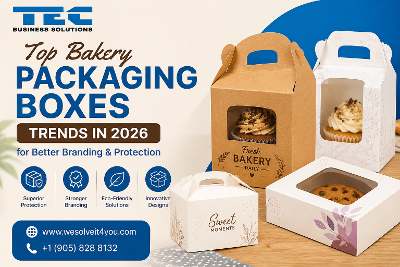 Top Bakery Packaging Boxes Trends in 2026 for Better Branding & Protection